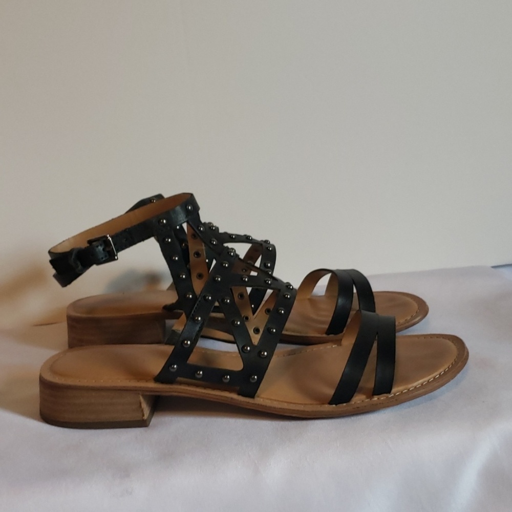 Franco Sarto black sandals
